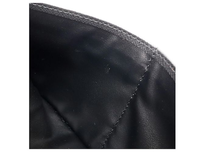 Louis Vuitton Monogram Macassar Portefeuille Long Tri-fold Wallet Marrone Nero Monogramma - vista 8