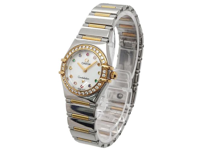 Omega Constellation Mini My Choice Iris Two-Tone 1365 79 Watch - vista 2