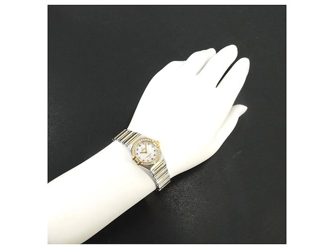 Omega Constellation Mini My Choice Iris Two-Tone 1365 79 Watch - vista 3