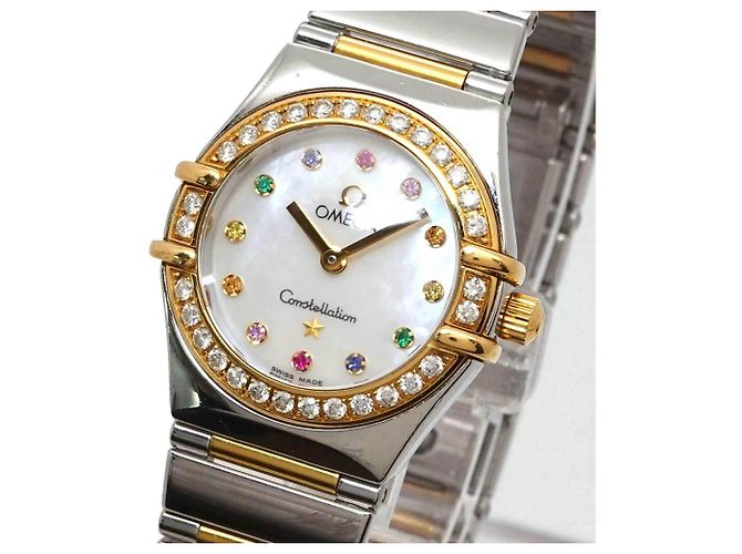 Omega Constellation Mini My Choice Iris Two-Tone 1365 79 Watch - vista 6