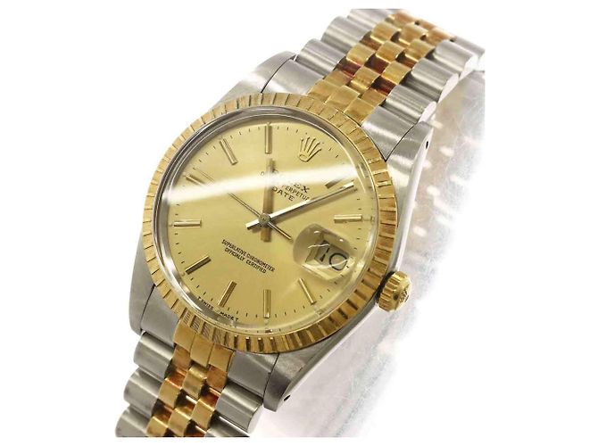 Orologio da uomo Rolex Oyster Perpetual Date Two-Tone 15053 - vista 8