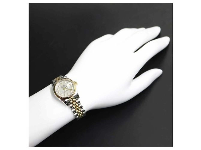 Reloj Rolex Datejust Two-Tone para mujer - vista 4