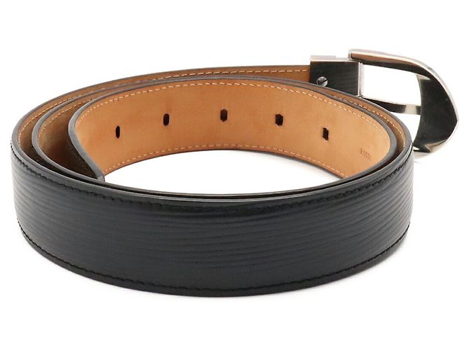 Louis Vuitton Epi Ceinture Classic Belt Noir Nero - vista 3