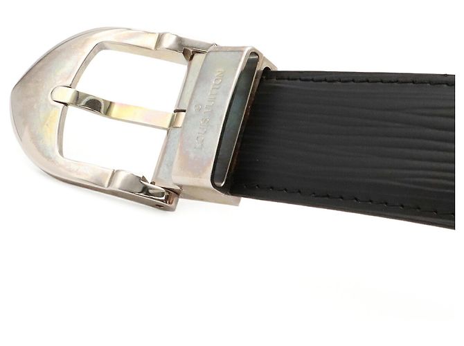 Louis Vuitton Epi Ceinture Classic Belt Noir Nero - vista 4