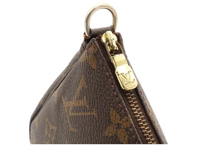 Louis Vuitton Monogram Pochette Accessoires Handtasche Braun Monogramm - Ansicht 6