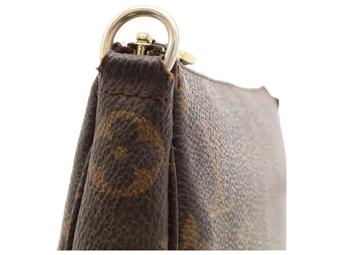 Louis Vuitton Monogram Pochette Accessoires Handtasche Braun Monogramm - Ansicht 7