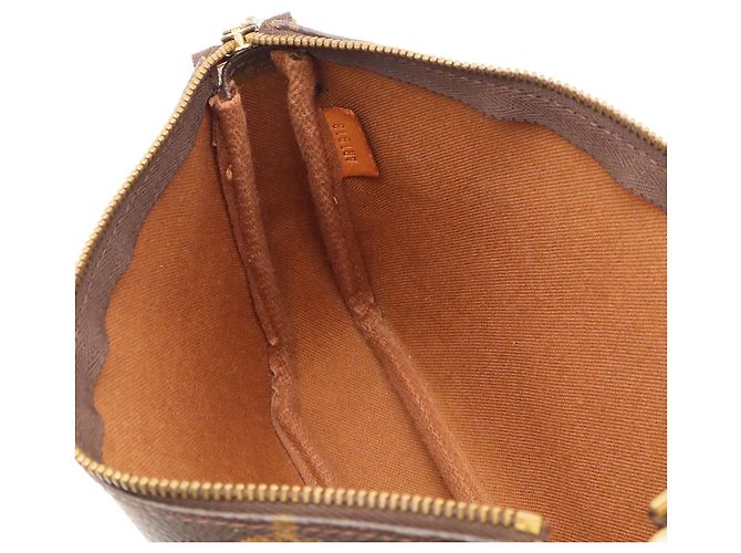 Louis Vuitton Monogram Pochette Accessoires Handtasche Braun Monogramm - Ansicht 9