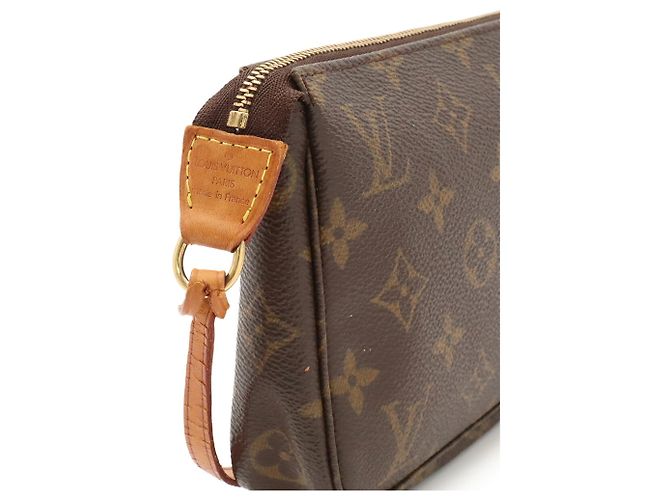 Louis Vuitton Monogram Pochette Accessoires Handtasche Braun Monogramm - Ansicht 7