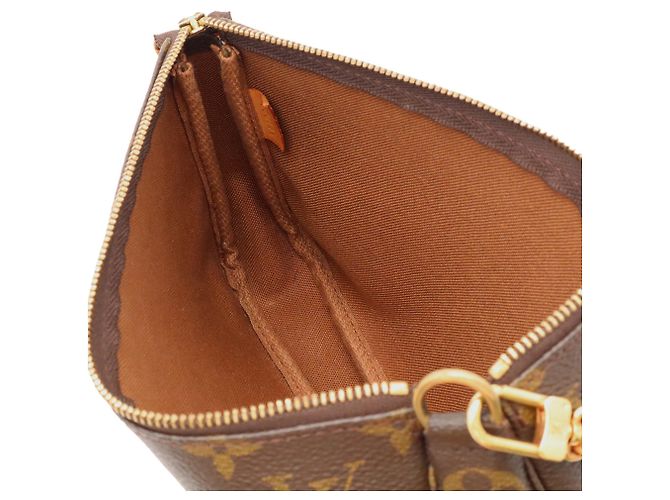 Louis Vuitton Monogram Pochette Accessoires Handtasche Braun Monogramm - Ansicht 8