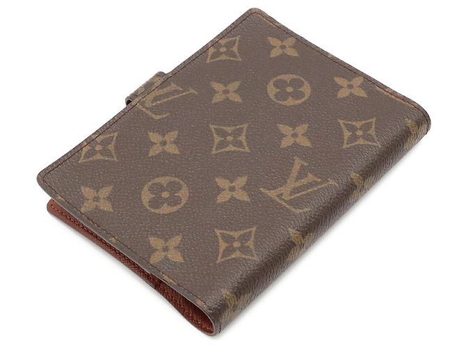 Louis Vuitton Monogram Agenda PM Notebook Cover Braun Monogramm - Ansicht 3