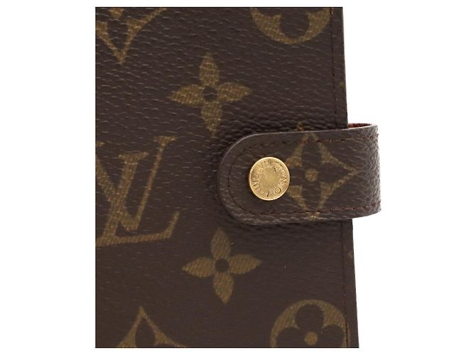 Louis Vuitton Monogram Agenda PM Notebook Cover Braun Monogramm - Ansicht 5