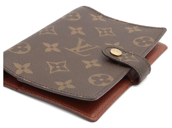 Louis Vuitton Monogram Agenda PM Notebook Cover Braun Monogramm - Ansicht 6