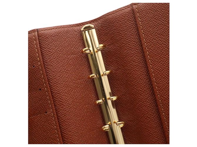 Louis Vuitton Monogram Agenda PM Notebook Cover Braun Monogramm - Ansicht 8
