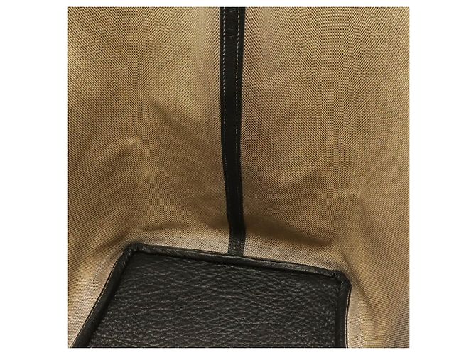 Hermès HERMES Garden TGM Tote Bag Brown Black Yellow - view 9