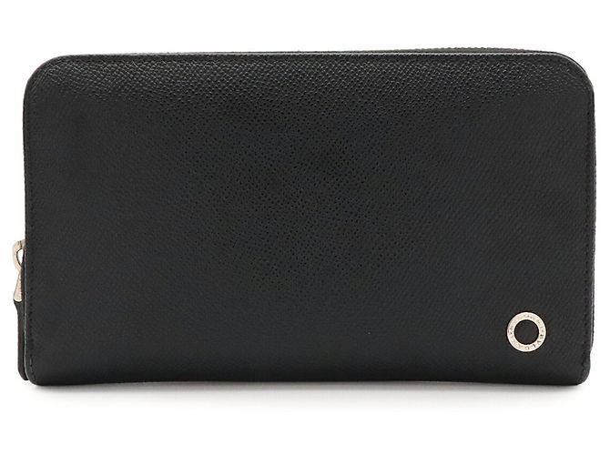 Bulgari Bvlgari Black Leather Long Wallet - view 2