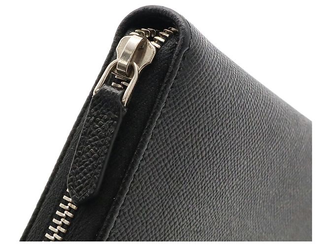Bulgari Bvlgari Black Leather Long Wallet - view 5