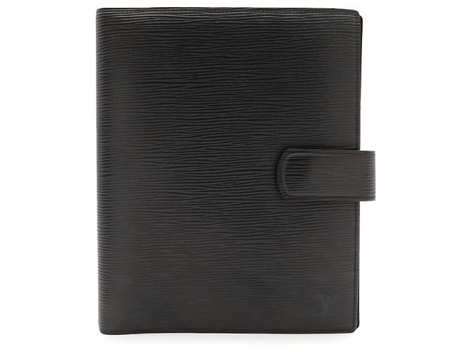 Louis Vuitton Epi Agenda GM Notizbuchhülle Schwarz - Ansicht 2