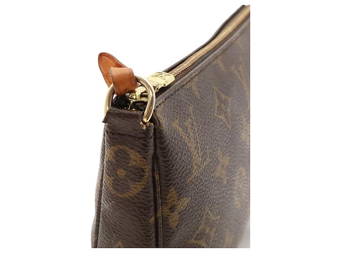 Louis Vuitton Monogram Pochette Accessoires Castaño Monograma - vista 7