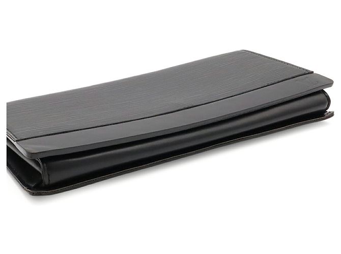 Borsa a tracolla e clutch Louis Vuitton Epi Honfleur in Nero - vista 6
