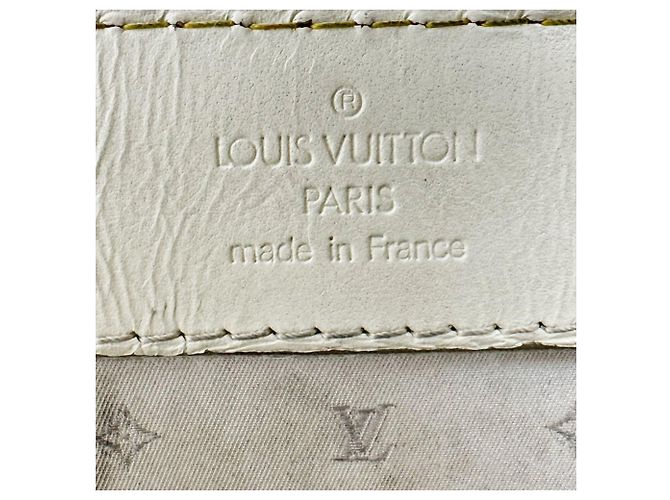Bolsa de mão Louis Vuitton Suhali Impreviable em couro Branco - vista 13