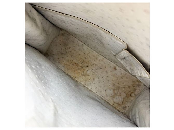 Bolsa de mão Louis Vuitton Suhali Impreviable em couro Branco - vista 5