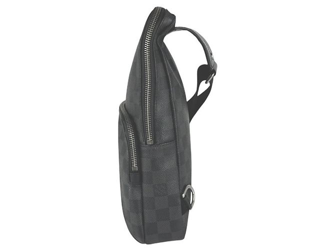 Sac Avenue Sling Louis Vuitton Damier Graphite Noir - vue 2