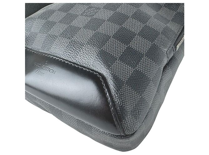 Sac Avenue Sling Louis Vuitton Damier Graphite Noir - vue 9