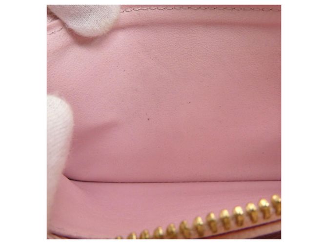 Portafoglio Lungo Louis Vuitton Rosa Giallo - vista 11