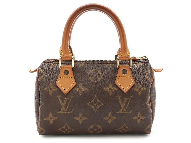 Louis Vuitton Monogram Mini Speedy Handtasche Braun Monogramm - Ansicht 2