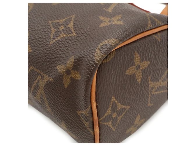 Louis Vuitton Monogram Mini Speedy Handtasche Braun Monogramm - Ansicht 4