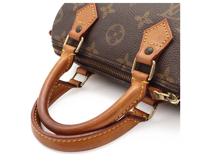 Louis Vuitton Monogram Mini Speedy Handtasche Braun Monogramm - Ansicht 5