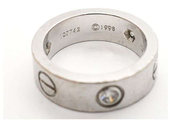 Cartier Love Ring in 18K Weißgold - Ansicht 5