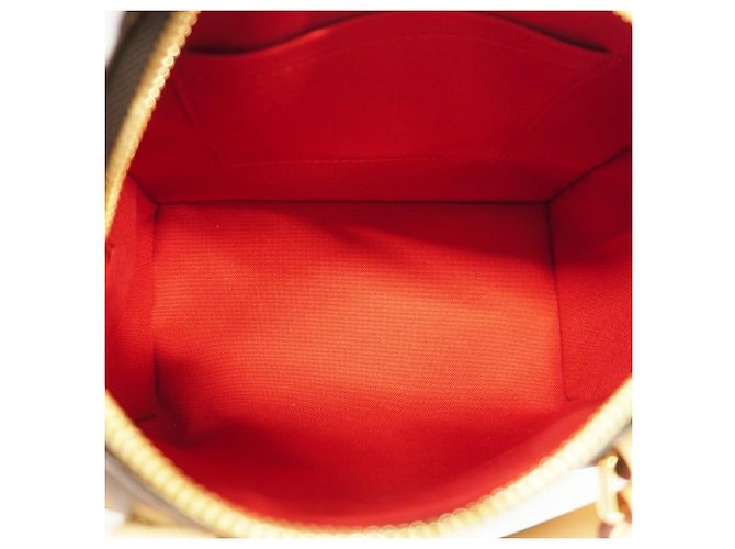Borsa Louis Vuitton Monogram Speedy Bandoulière 20 Marrone Beige - vista 4