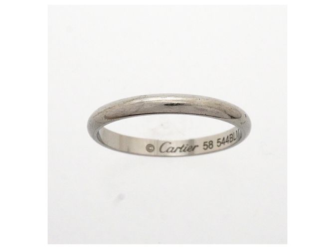 Anello Fascia Cartier Platino 950 - vista 2