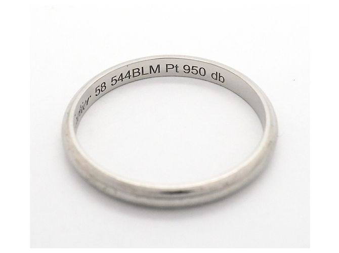 Anello Fascia Cartier Platino 950 - vista 5