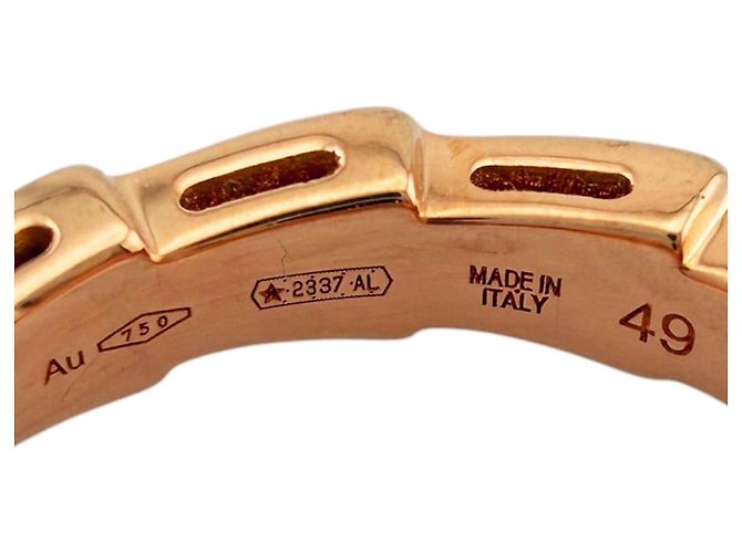 Bulgari Anello Bvlgari Serpenti Viper in oro rosa 18K D'oro - vista 7