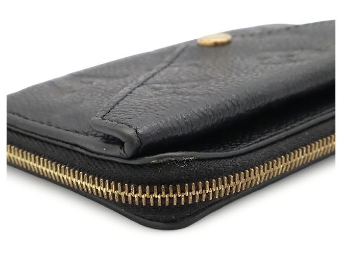 Portafoglio Louis Vuitton Monogram Empreinte Nero - vista 4
