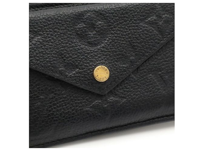 Portafoglio Louis Vuitton Monogram Empreinte Nero - vista 6
