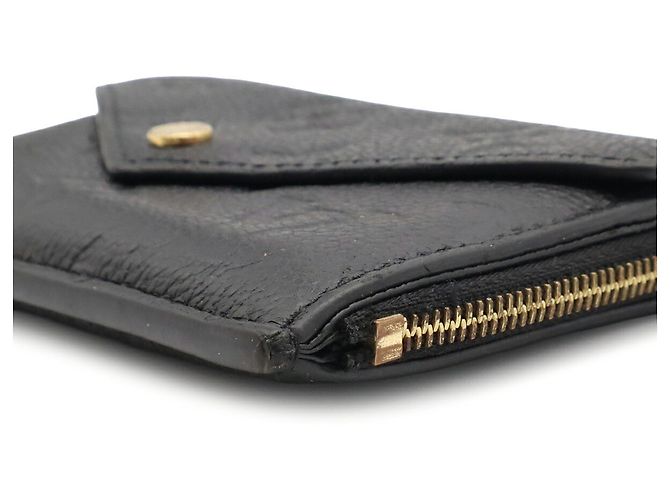 Portafoglio Louis Vuitton Monogram Empreinte Nero - vista 7