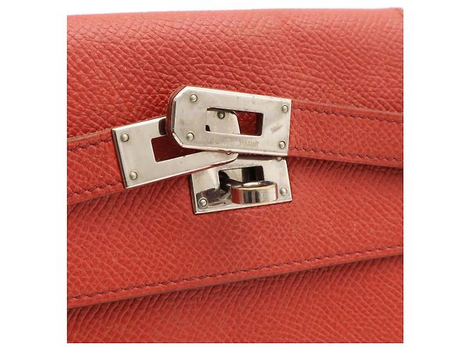 Hermès Hermes Kelly Wallet Bi-fold in Bicolor Epsom Leather Multiple colors - view 4