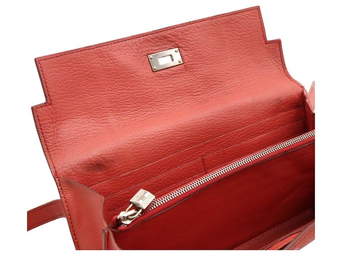 Hermès Hermes Kelly Wallet Bi-fold in Bicolor Epsom Leather Multiple colors - view 5