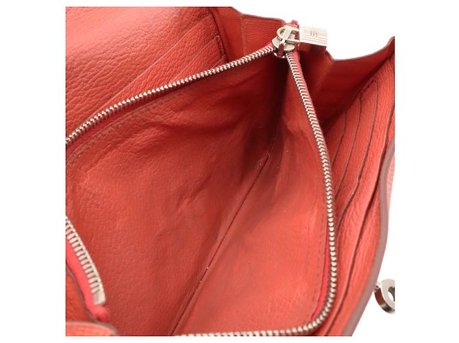 Hermès Hermes Kelly Wallet Bi-fold in Bicolor Epsom Leather Multiple colors - view 7