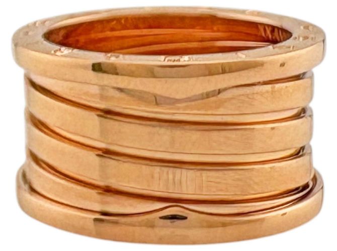 Bulgari Anello Bvlgari B.zero1 a 5 bande D'oro - vista 3