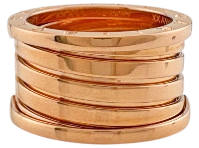Bulgari Anello Bvlgari B.zero1 a 5 bande D'oro - vista 4