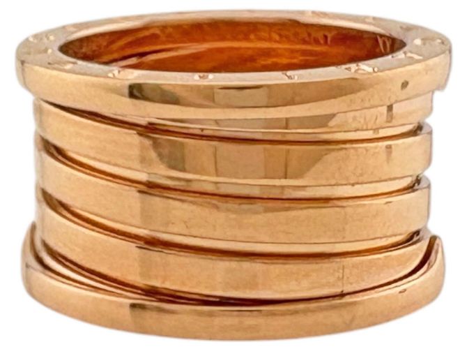 Bulgari Anello Bvlgari B.zero1 a 5 bande D'oro - vista 6