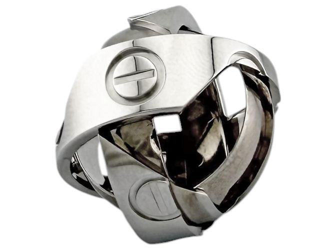 Cartier Astro Love Ring Silber - Ansicht 7