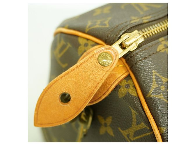 Bolsa Louis Vuitton Monogram Speedy 40 Marrom - vista 8