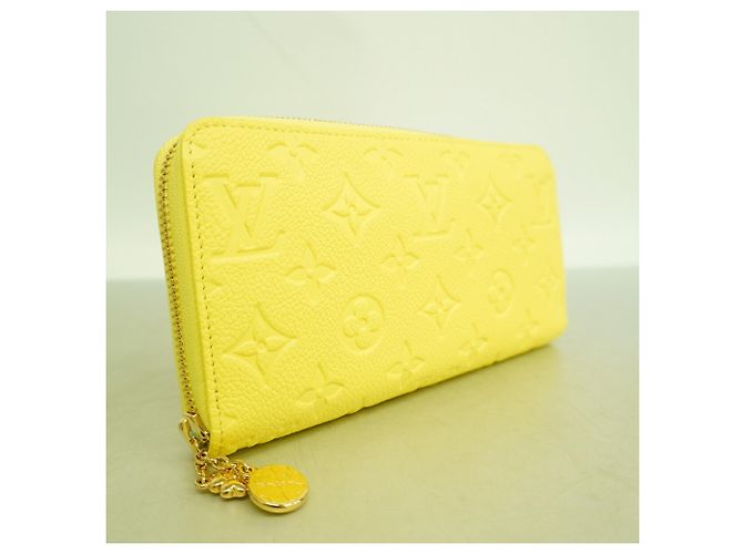 Portafoglio Zippy Louis Vuitton Monogram Empreinte Giallo - vista 2