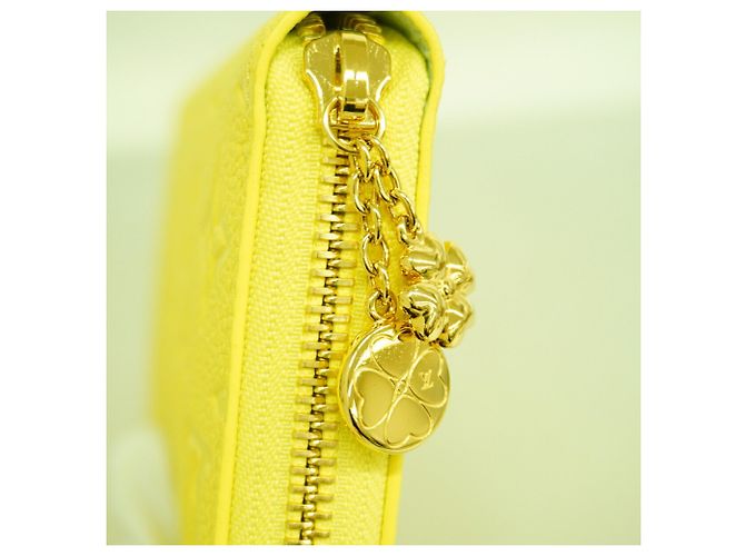 Portafoglio Zippy Louis Vuitton Monogram Empreinte Giallo - vista 6
