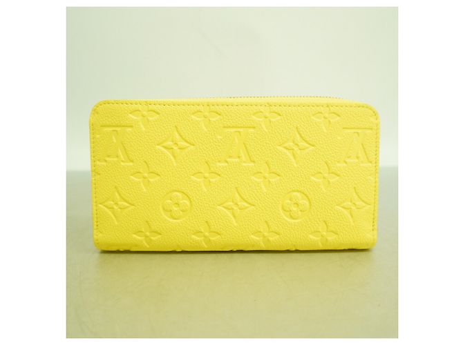 Portafoglio Zippy Louis Vuitton Monogram Empreinte Giallo - vista 8